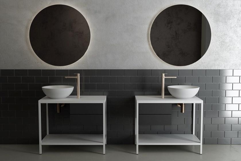 MOMA Design Металлическая модульная напольная консольная мойка sun-id-1469415 - Вид №5