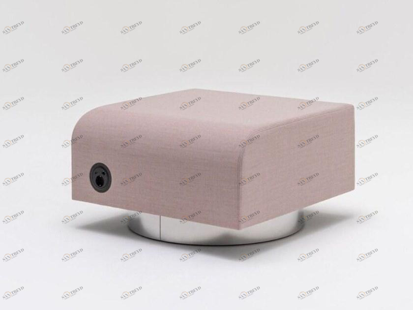 MDD Модульный квадратный пуф с обивкой из ткани Roll Rlp01 - rlp02