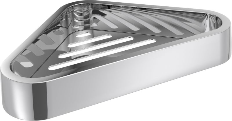 3283(13) Gedy Outline, решётка угловая 1-уровневая, цвет хром