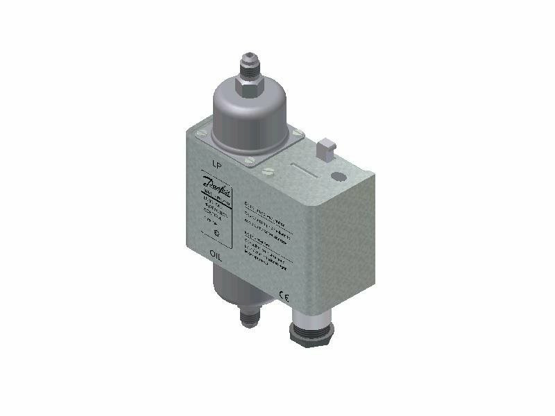 Danfoss Реле перепада давлений MP MP55 Реле давления 060B017391  - Вид №13