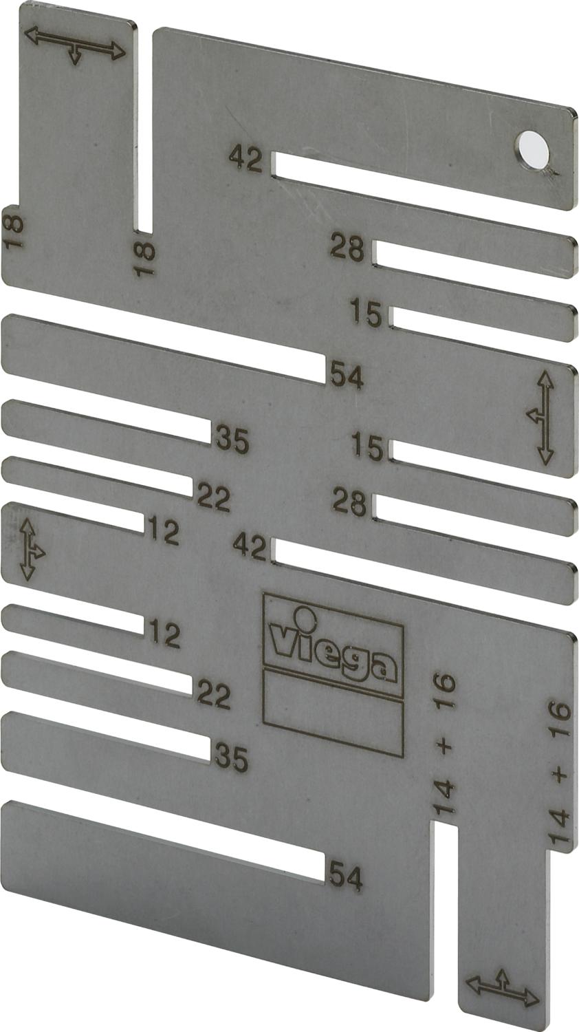 Viega Маркировочный шаблон 2494 (625085) 625 085