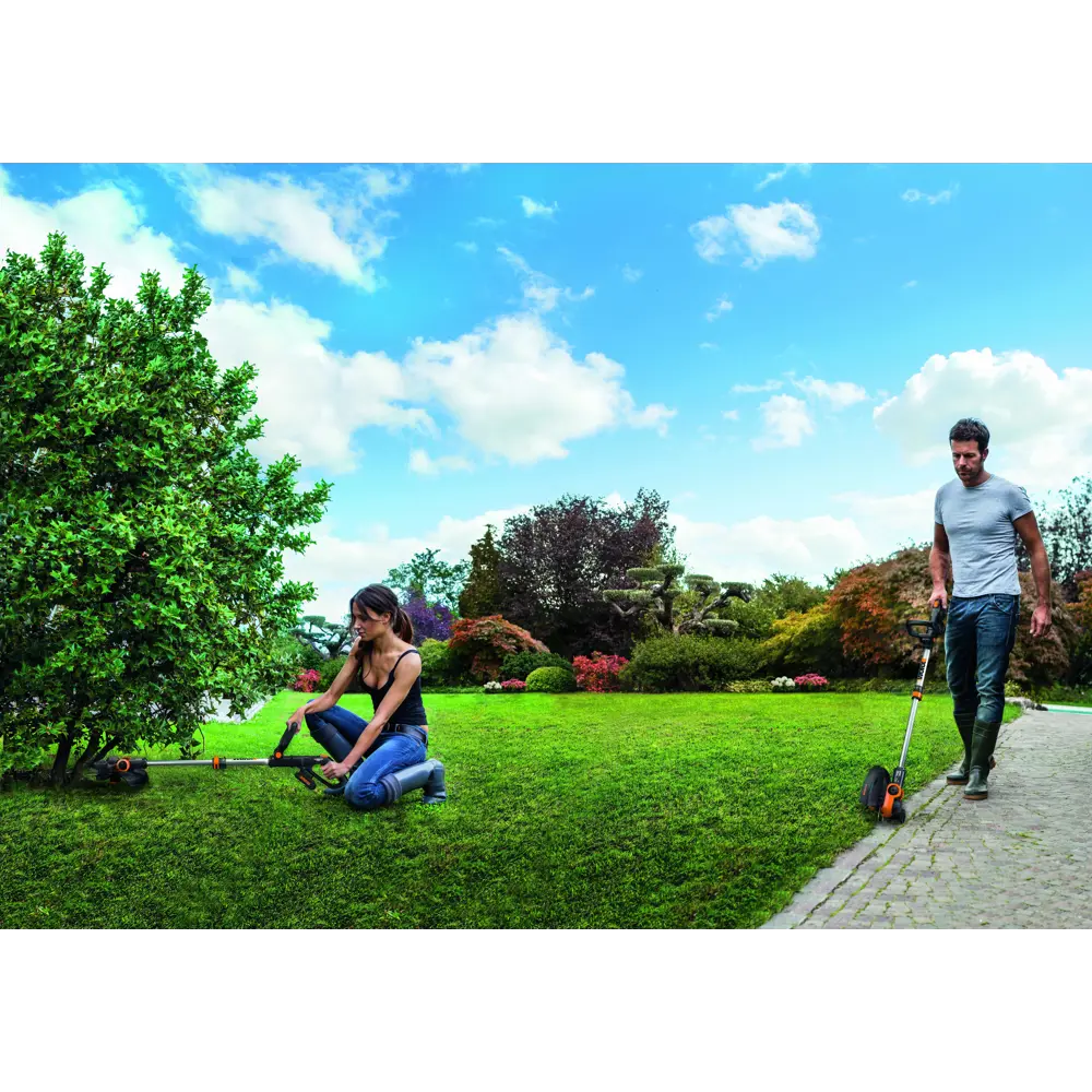 Триммер аккумуляторный Worx WP164E 20 В 1x2 Ач АКБ и ЗУ входит в комплект STLM-2058062 - Вид №9