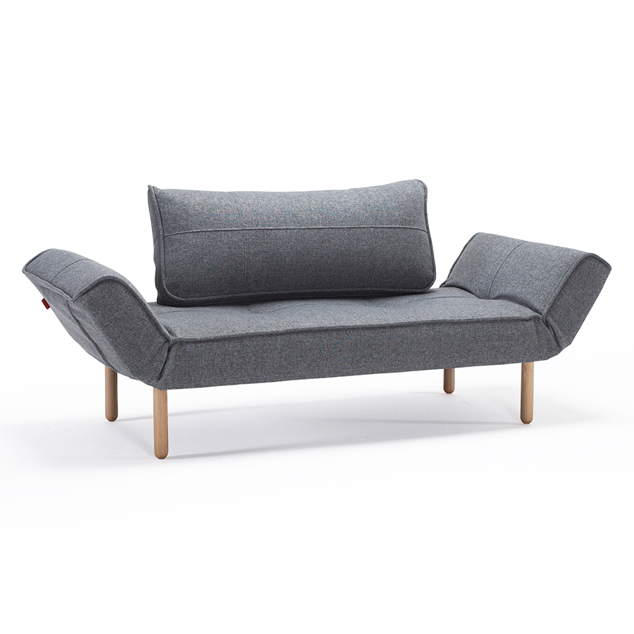 Диван Zeal с подушкой и ножками Stem из светлого дерева, гранит Innovation Living ZEAL565 - Вид №6