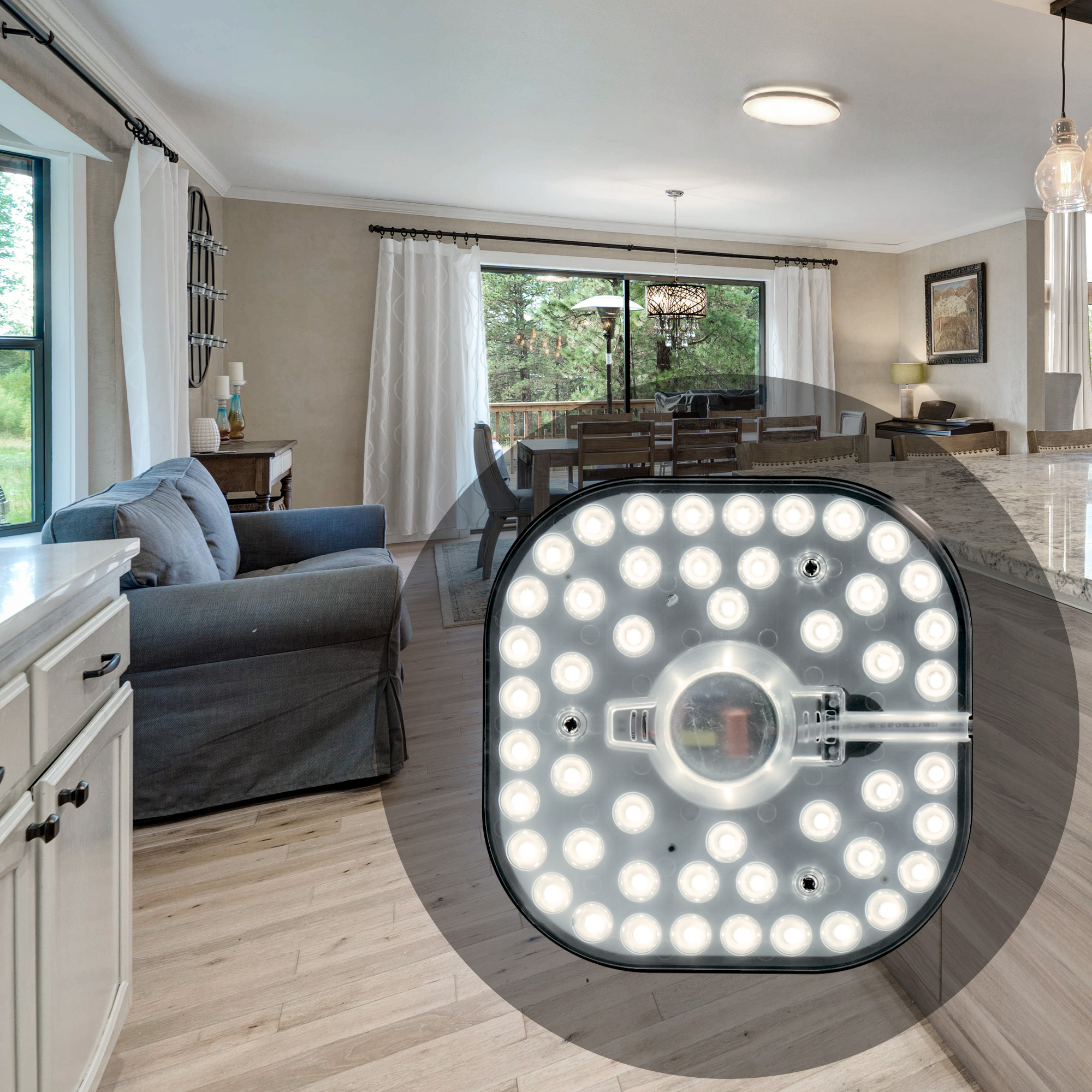 82141065 Модуль светодиодный с драйвером на магнитах 220-240 В 24 Вт диск STLM-0020234 APEYRON  - Вид №6