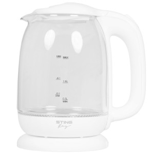 9213104 Электрочайник Stingray ST-KT3005A белый