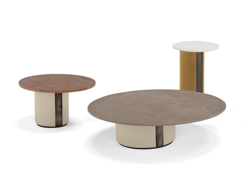 Круглый журнальный столик из керамогранита Max Divani KRISA ARCH-00099383 - Вид №1