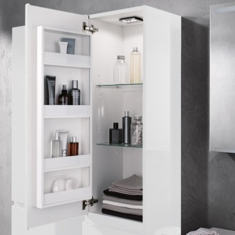 869002000 GEBERIT пенал подвесной RENOVA PLAN /39х180х36/(светлый вяз) Santreyd  - Вид №2