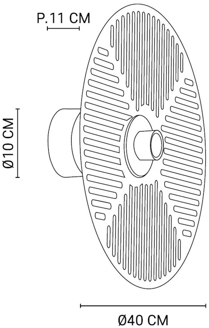 Market Set Бра из металла Waterlily 651908/-31 - Вид №5