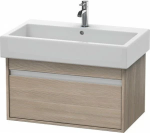 KT668703131 Тумбочка подвесная Ketho #KT6687 750 x 440 мм Сосна серебристая, декор