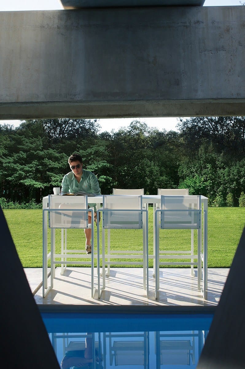 Высокий прямоугольный садовый стол Royal Botania Taboela ARCH-00033538 - Вид №2