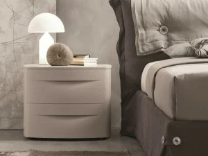 Gruppo Tomasella Лаковая прикроватная тумба с ящиками Bogart