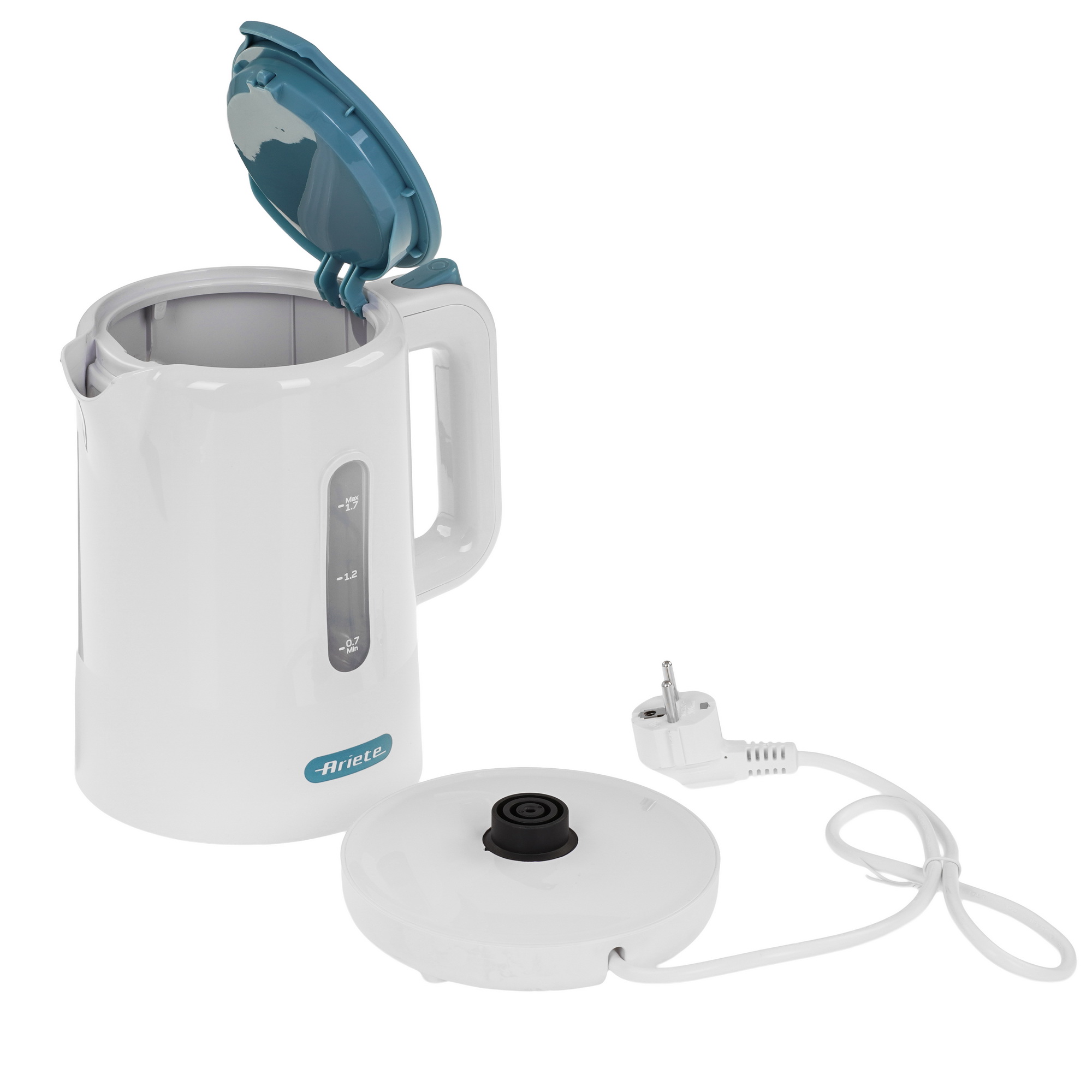 9267729 Электрочайник ARIETE 2846/01 белый STDN-0039524 - Вид №4