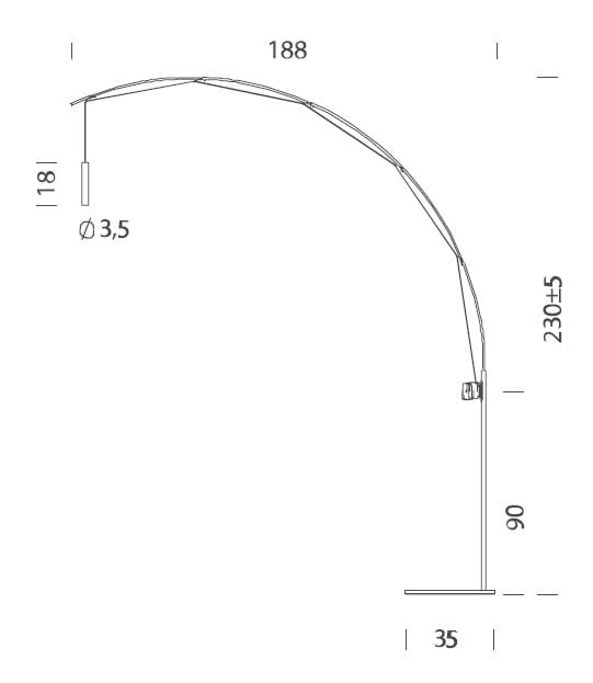 Светодиодный торшер NEMO DORI ARCH-00090891 - Вид №7