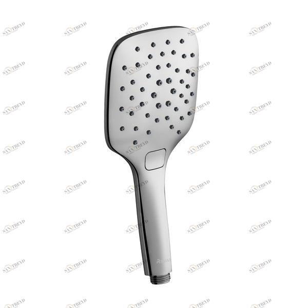 Душевая лейка Air 3 функции диаметр 120 мм 958.10 белая Ravak X07P349