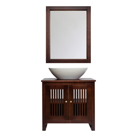 ORANGE тумба напольная Capri-2 75см цвет: орех Никель sun-id-1517341 - Вид №1