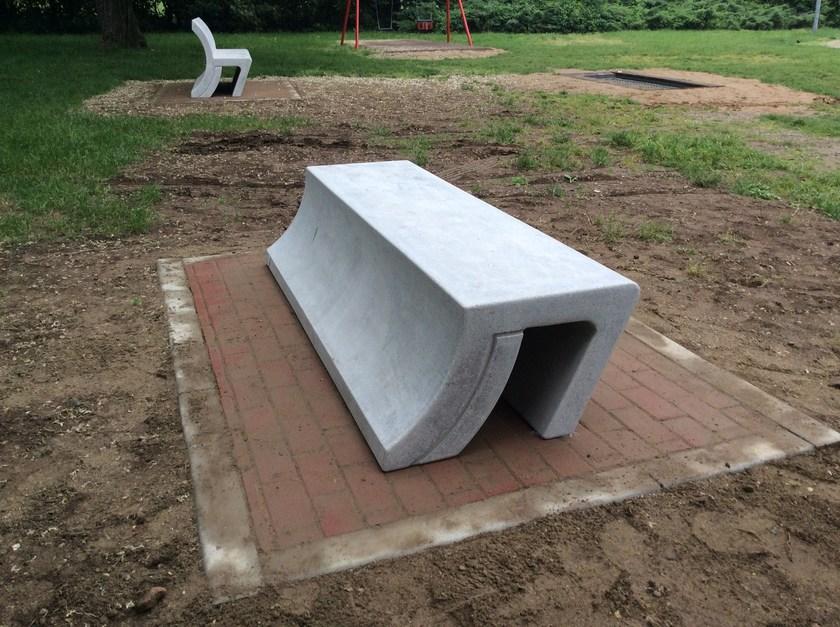 Manufatti Viscio Реконструированная каменная скамья без спинки sun-id-1428234 - Вид №8