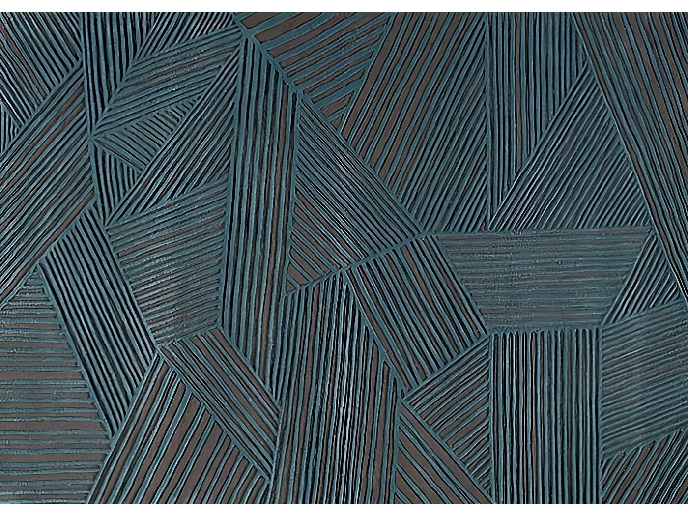 Прямоугольный шерстяной ковер с геометрическим рисунком Toulemonde Bochart The Designers ARCH-00067981 - Вид №1