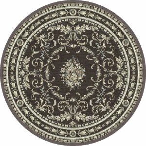 Ковер вискоза Genova 066/757570 ø160 см цвет черный