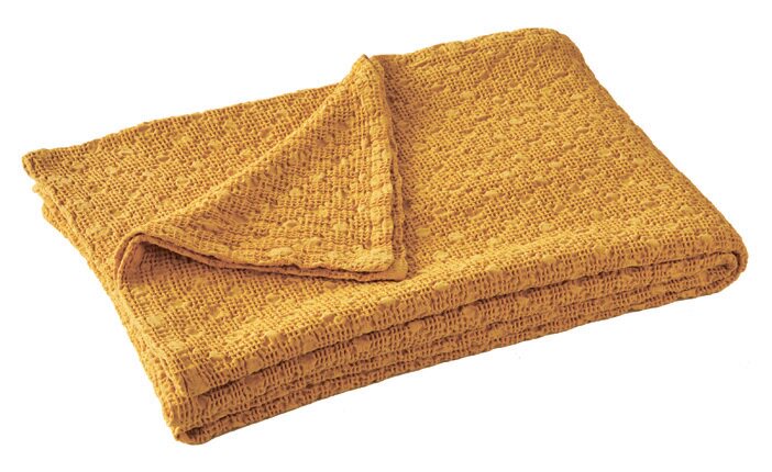 EVEREST_CU_240 покрывало 240/260 желтый хлопок пике Blanc des Vosges Santreyd 