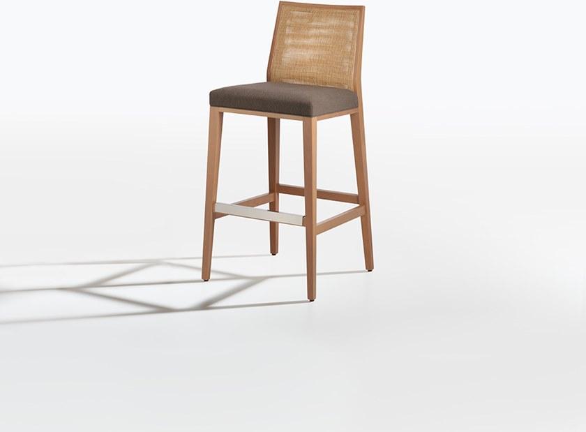 Potocco Табурет из бука со спинкой Queen 765/acc - Вид №1