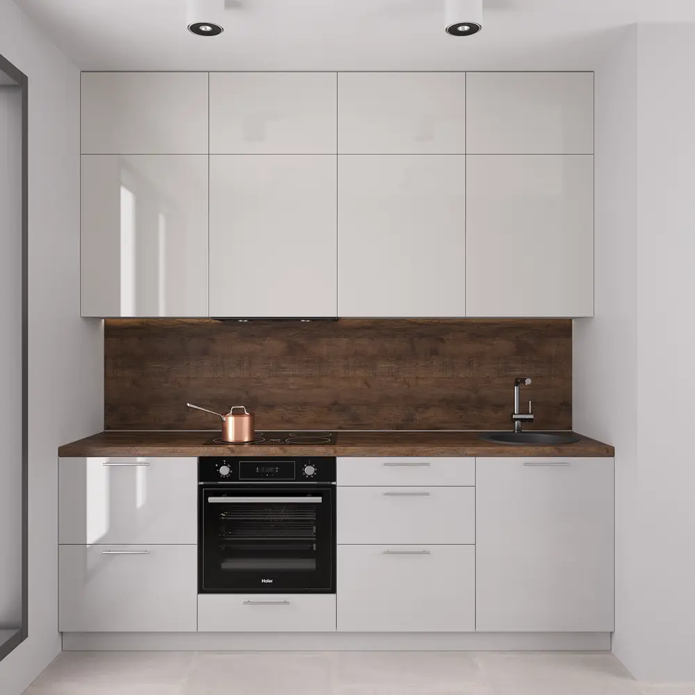 Стеновая панель для кухни KONSENSA Самдал 240x0.6x60 см ДСП цвет коричневый STLM-2032616 - Вид №3