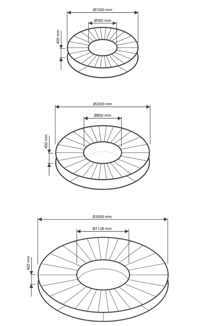 Стальная жаровня Ak47 Design ZERO TEXTURE ARCH-00118609 - Вид №11