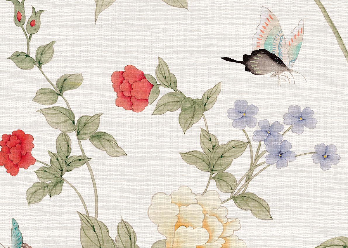 Цветочные узоры нетканые обои Jannelli&Volpi SCALAMANDRÉ ARCH-00056539 - Вид №3