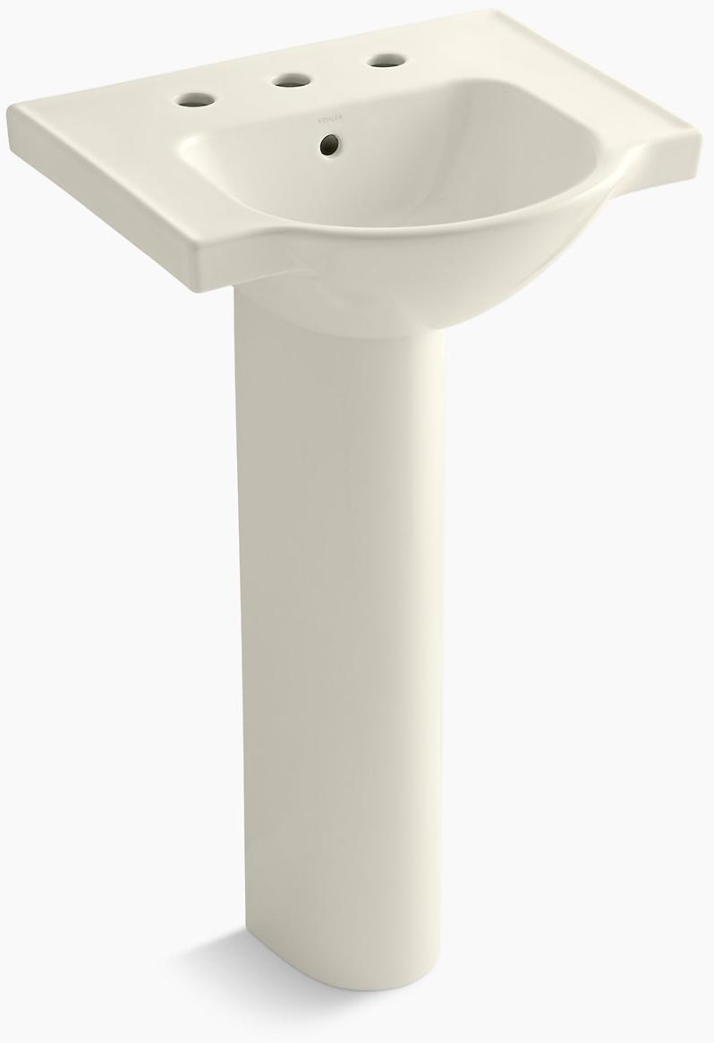 K-5265-8-96 Напольная раковина стоящая прямоугольная Kohler 