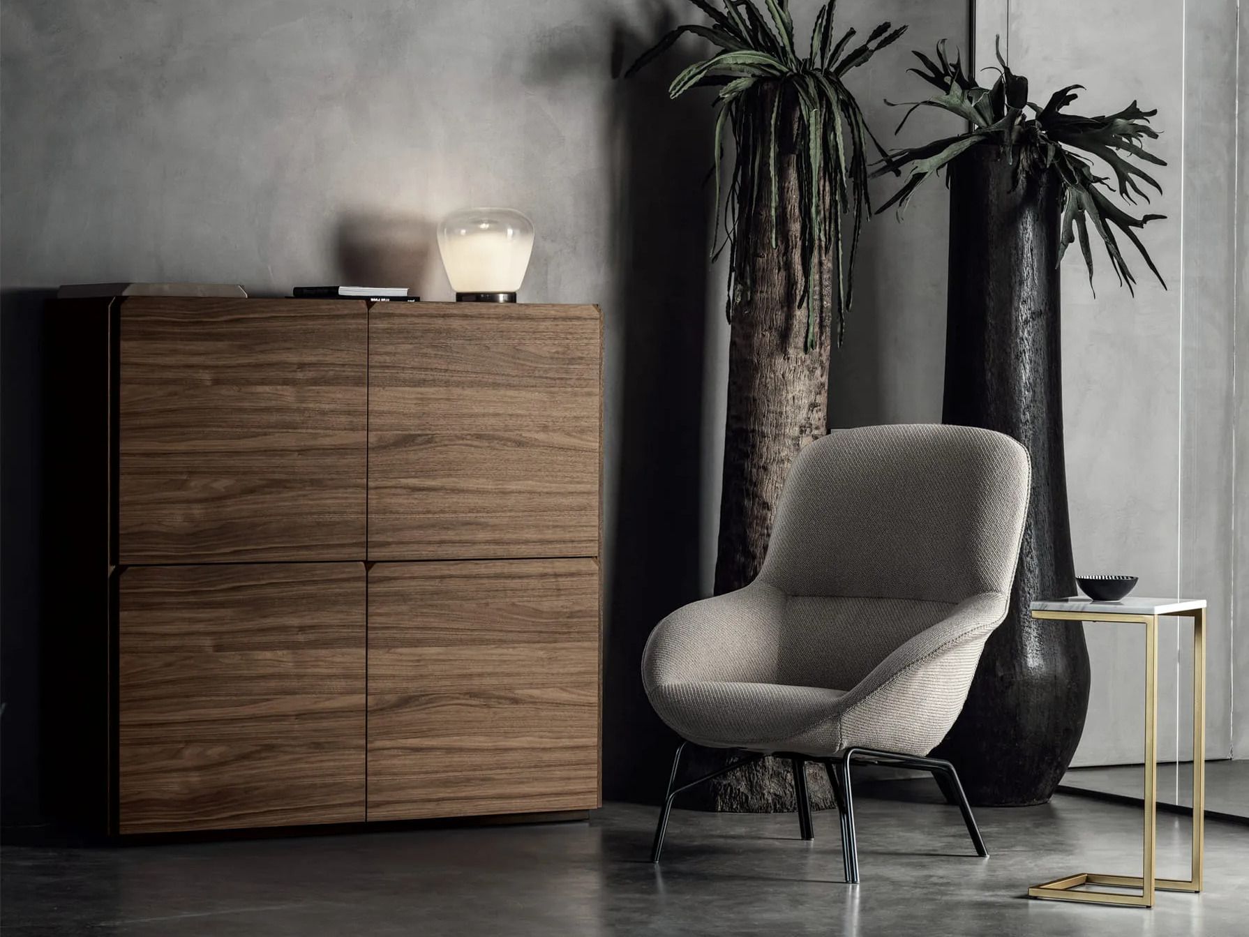 Деревянный шкаф с распашными дверями Bontempi Casa PICA ARCH-00064956 - Вид №11