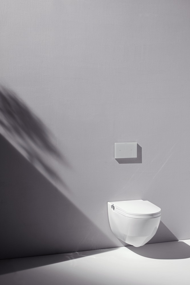 H8206910200001 Подвесной безободковый унитаз-биде с пультом дистанционного управления, с сиденьем и крышкой LAUFEN PRO - Вид №30