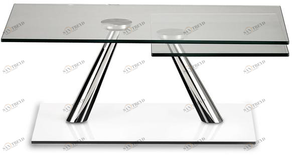 NAOS Поворотный прямоугольный журнальный столик из хрусталя sun-id-1492128