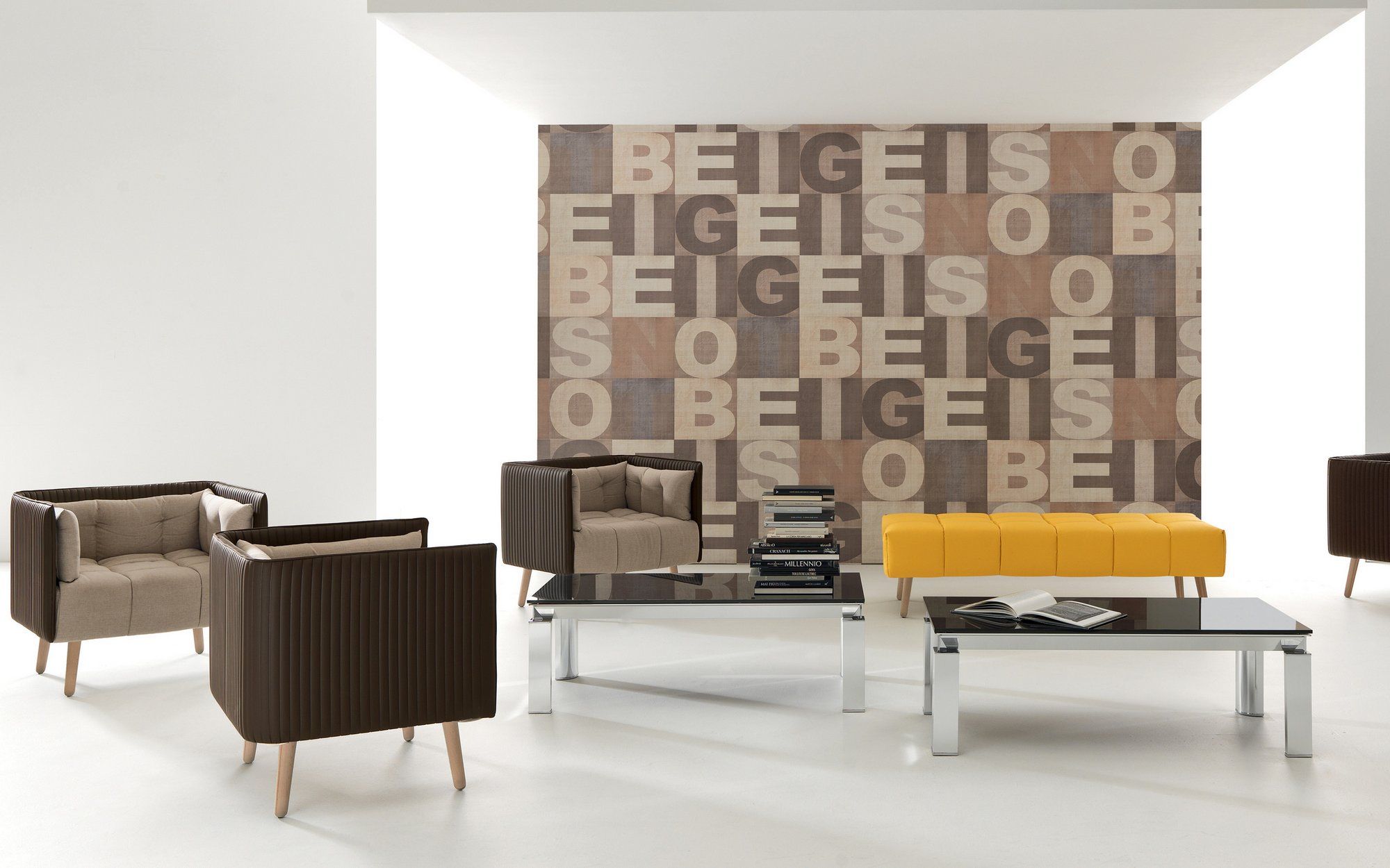 Тканевое кресло с подлокотниками Martex неожиданная ARCH-00146659 - Вид №3