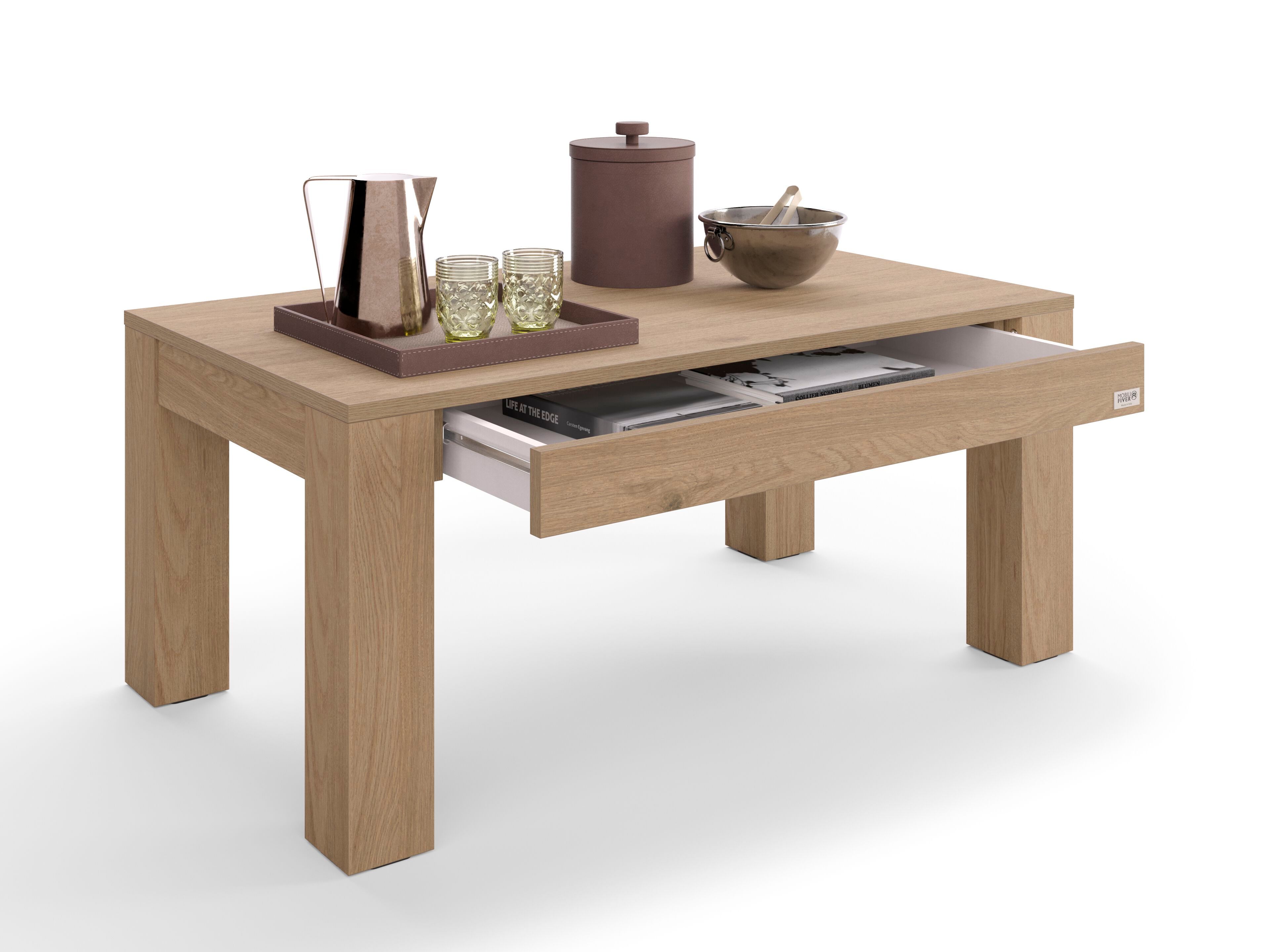 Прямоугольный журнальный столик из дуба для гостиной Mobili Fiver Rachele ARCH-00016921