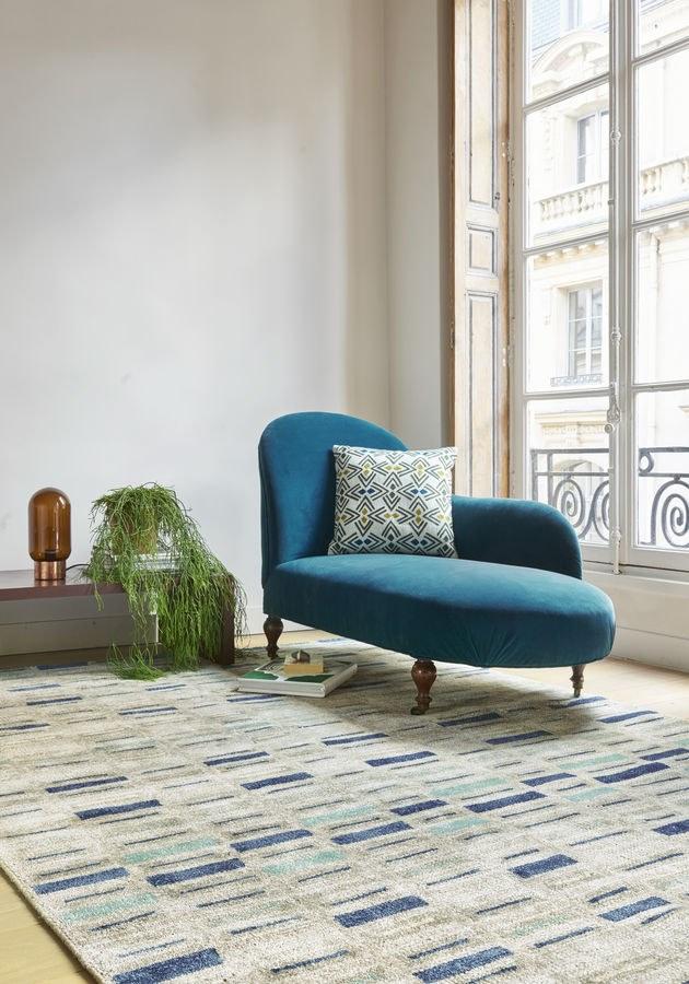 Toulemonde Bochart Прямоугольный коврик из бамбукового волокна с геометрическими мотивами The designers sun-id-1465601 - Вид №2