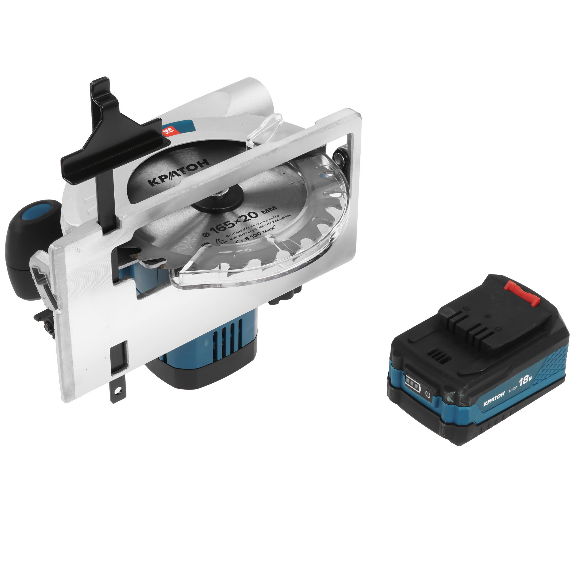 Пила дисковая Кратон CS18CD-165-OFA SET 9127762 STDN-0003494 - Вид №6
