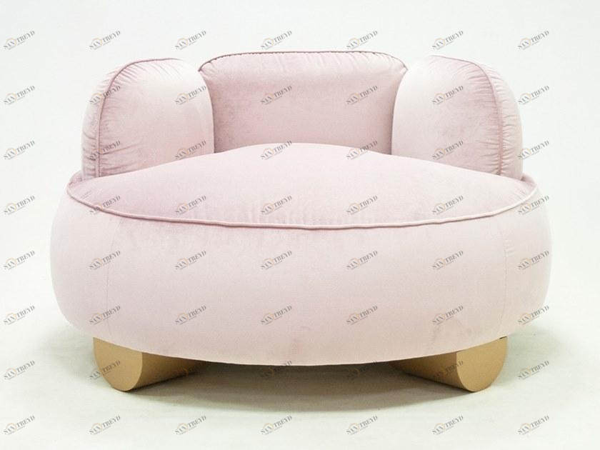 CREARTE COLLECTIONS Бархатное кресло с подлокотниками Lab cotignac 50