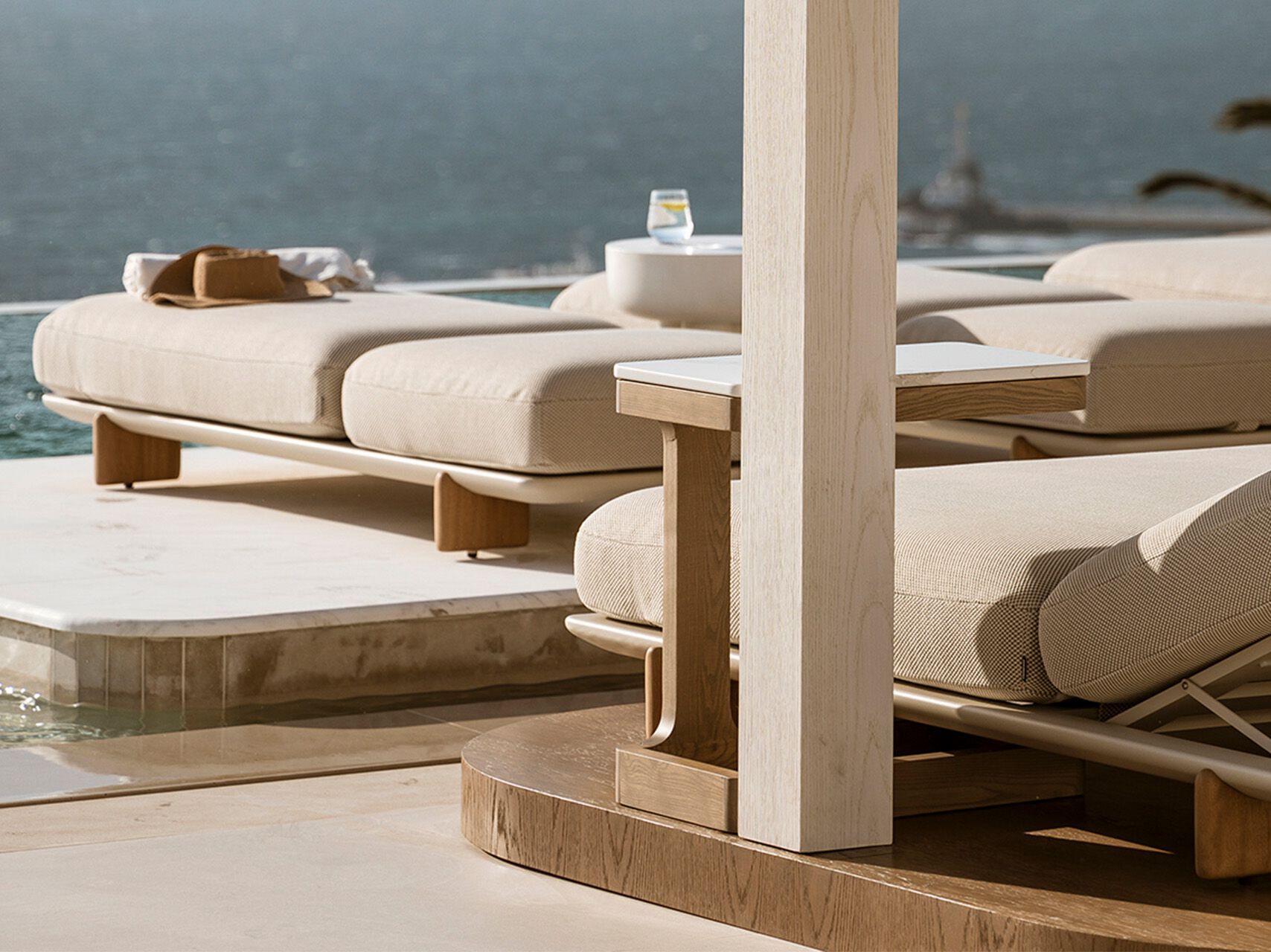 Ткань сад диван Vondom Милош ARCH-00136547 - Вид №3