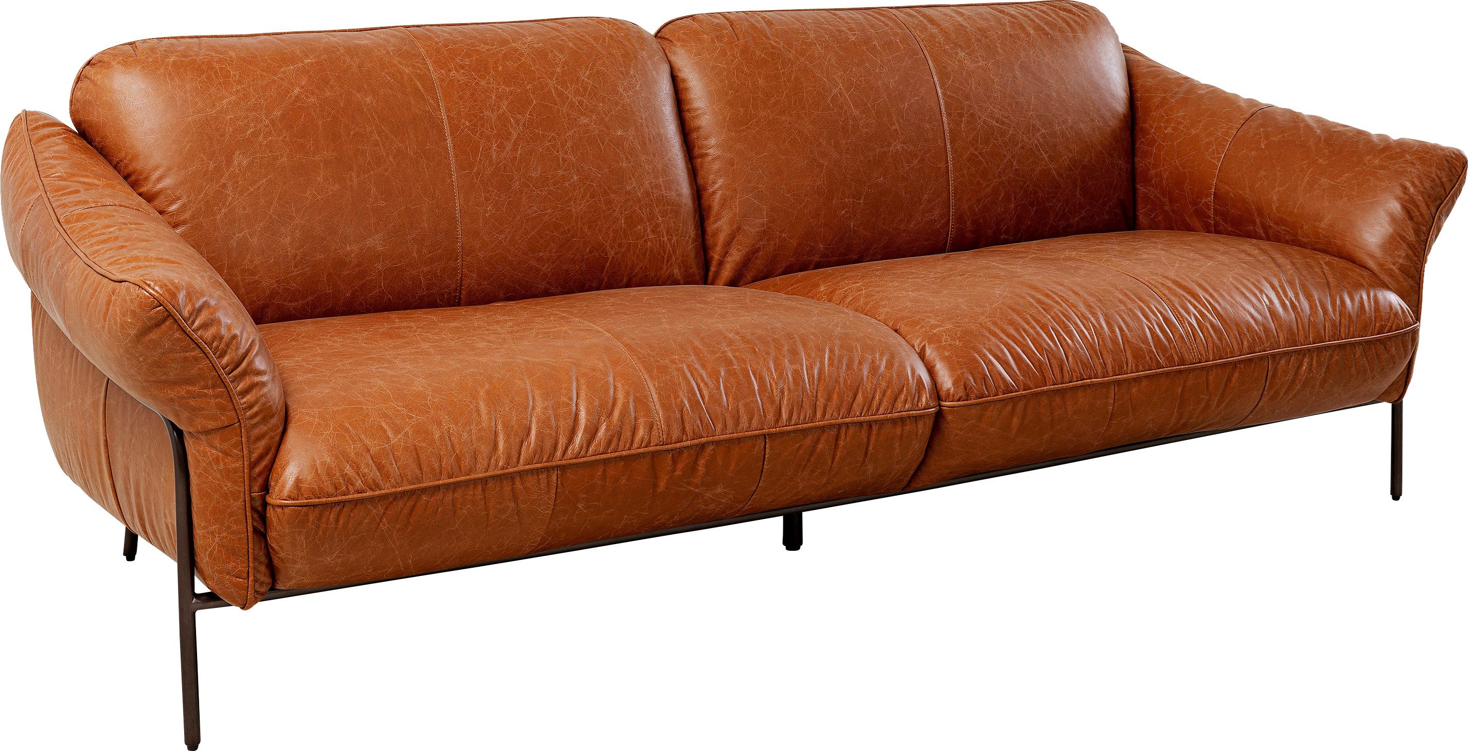 3-местный кожаный диван KARE Design Напа ARCH-00057459 - Вид №1