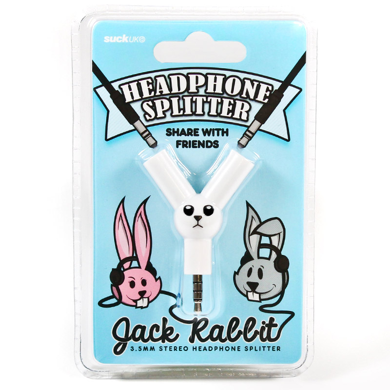 Разветвитель для наушников Jack Rabbit SUCK UK SKJACKRABBIT1 - Вид №4