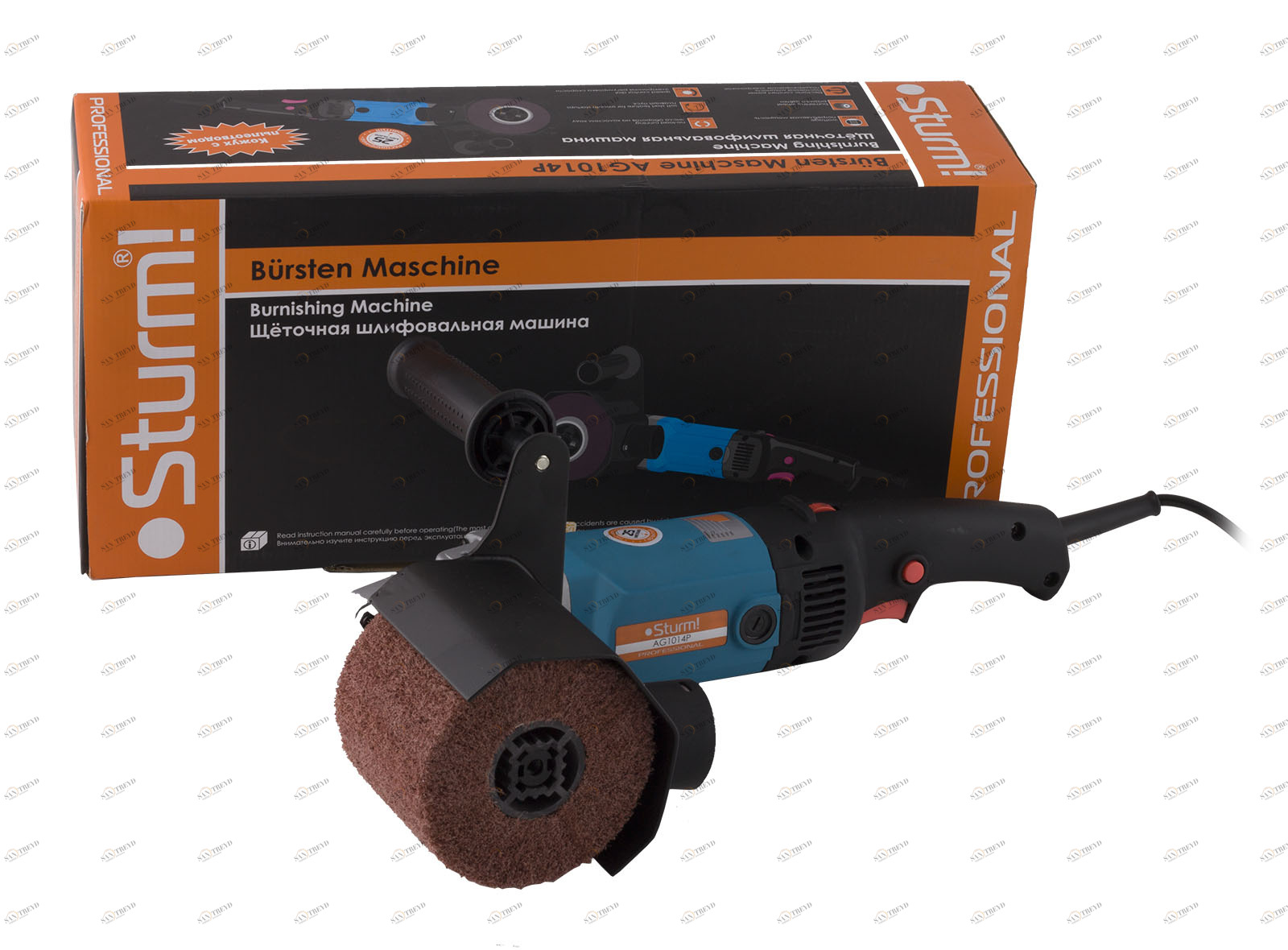 Щеточная шлифмашина Sturm! AG1014P 4399