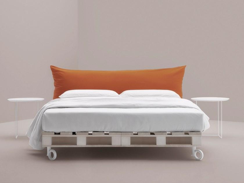 Frauflex Съемная еловая кровать на колесиках с мягким изголовьем Roxy sun-id-1464534 - Вид №2