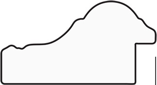 BY 0777 Зеркало в багетной раме - бусы золотые 46 mm EVOFORM Definite - Вид №3