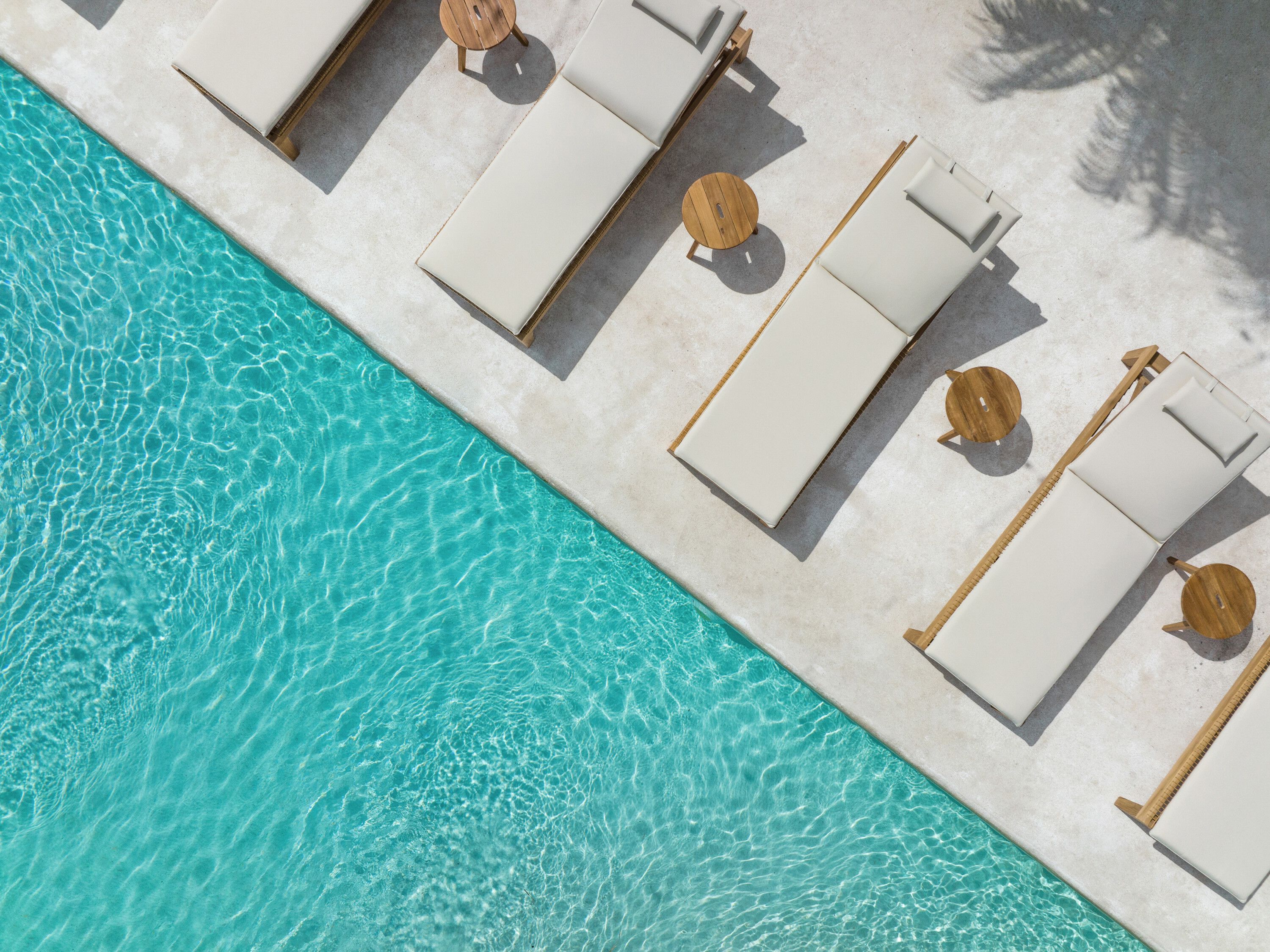 Круглый низкий стол из тикового дерева cbdesign Cosito ARCH-00125050 - Вид №11