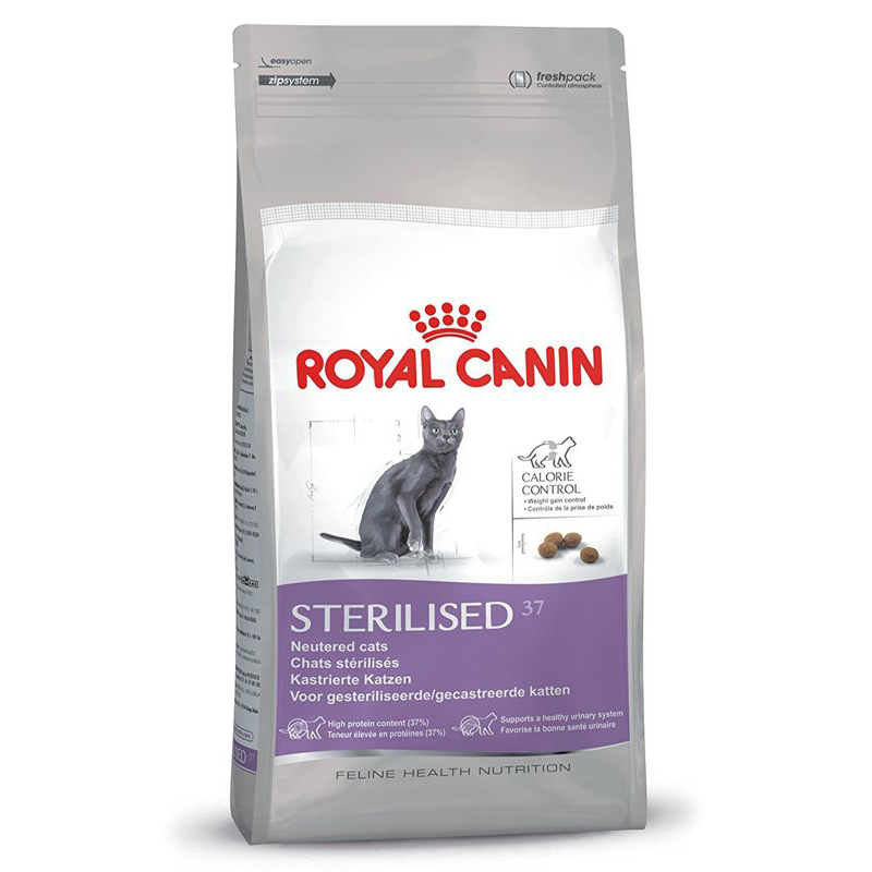Т0033449 Корм для кошек Sterilised 37 для стерилизованных сух. 2кг ROYAL CANIN  - Вид №1