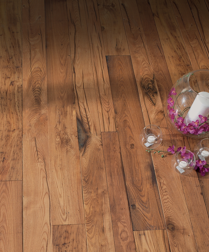 Tav4 Tifernoit Старые каштановые балки восстановления Parquet - Вид №1