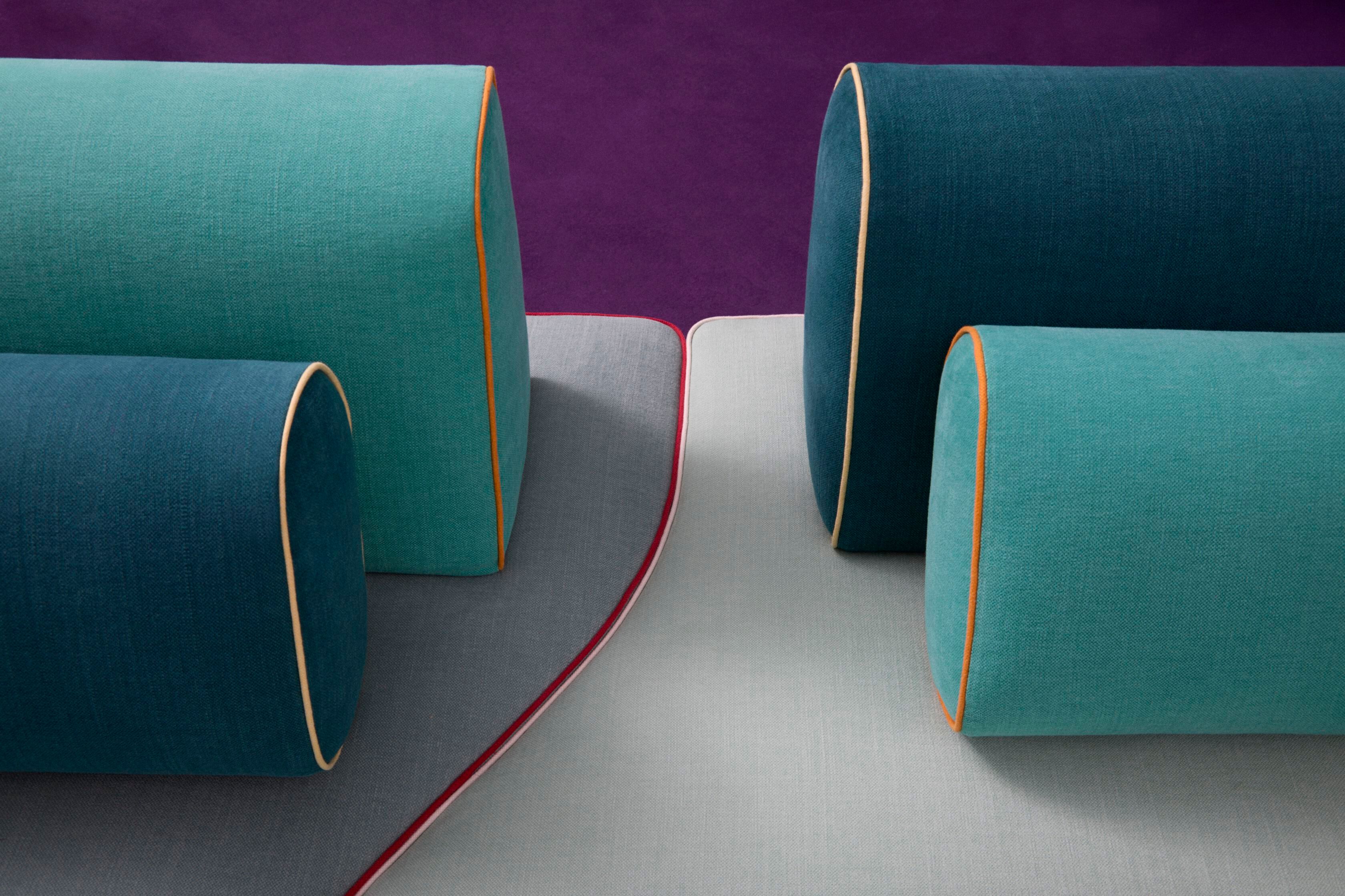 Ткань диван Paolo Nesi SNAKED ARCH-00069162 - Вид №22