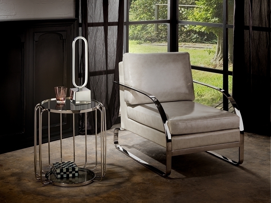 098339 Настольная лампа LED хром Schuller Colette - Вид №1