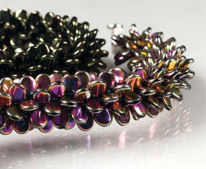 112-01-346 Бусина Чехия на нитях 5 x 7 мм 167 шт PRECIOSA