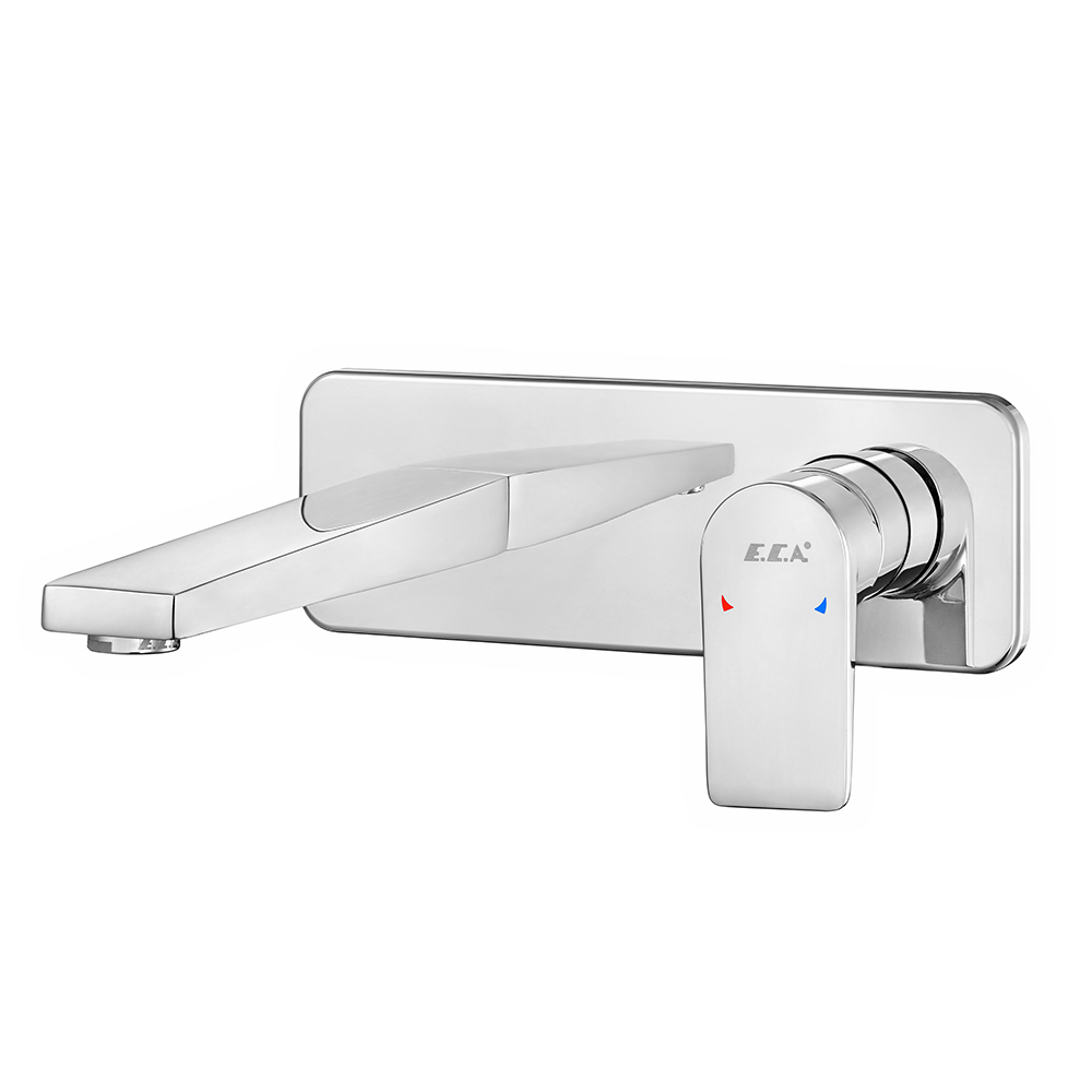 102167612st-k  Смеситель для скрытого монтажа для раковины Dalia, устанавливаемый на поверхность - с одной розеткой - экономия воды Eca 