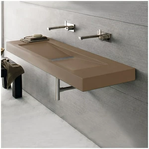 LG415011 Подвесная раковина настенная овальная Neutra Design FLUID белая